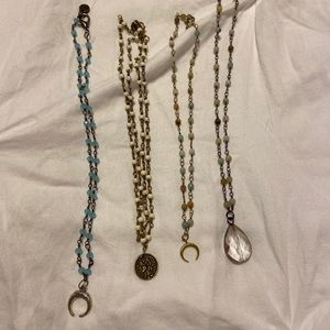 Raw and rebellious necklace bundle